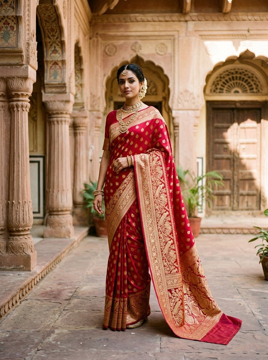 Ananya Pre-Draped Chiffon Saree