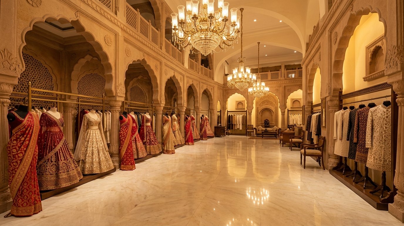 SUGNAMAL flagship bridal and occasionwear showroom